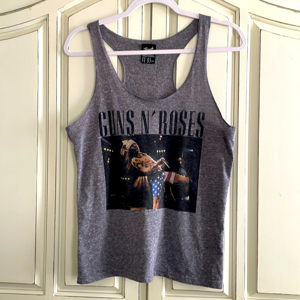Bravado Guns and Roses Rock Band Tank Top Medium